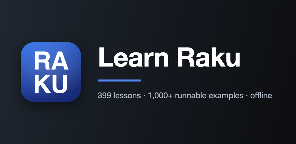 Learn Raku